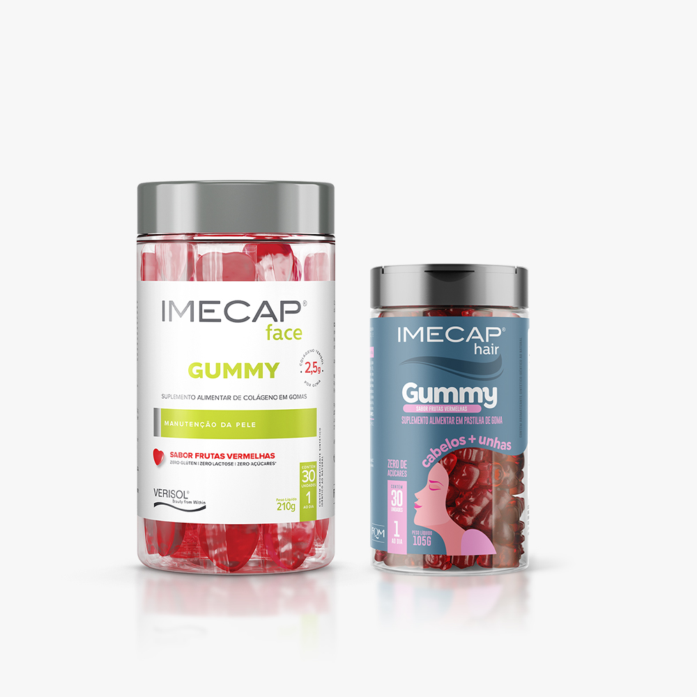KIT GUMMIES PELE E CABELO