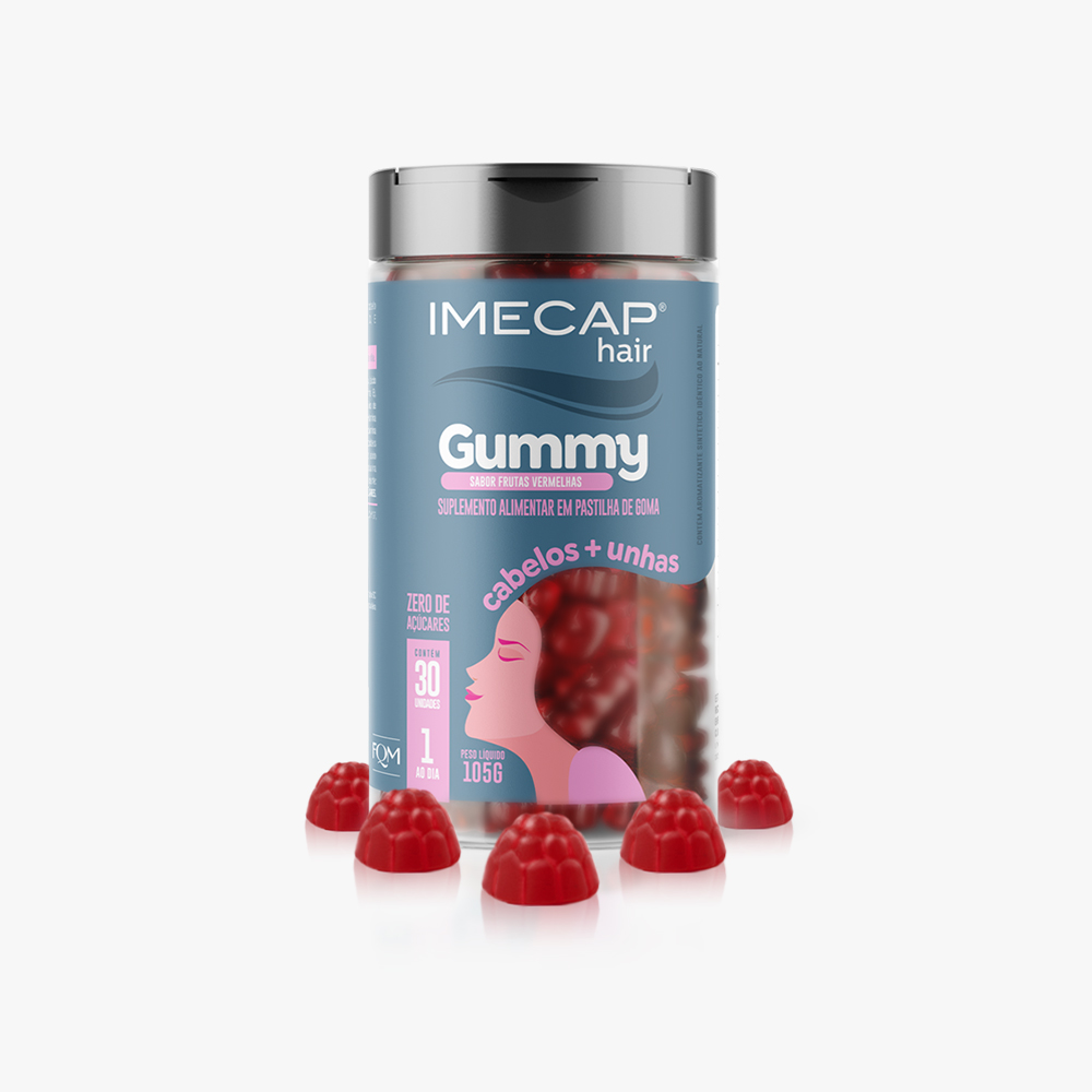KIT IMECAP HAIR GUMMY 2 UNIDADES
