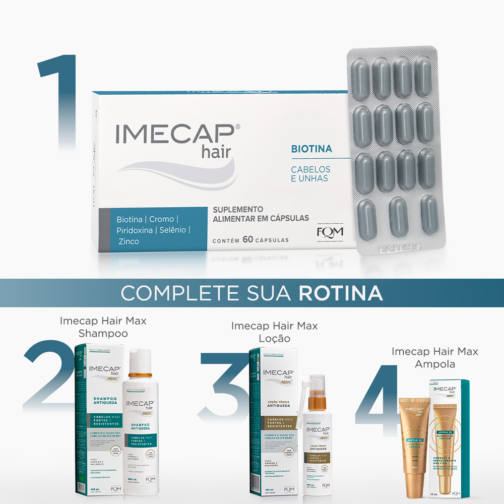 IMECAP HAIR C&Aacute;PSULAS