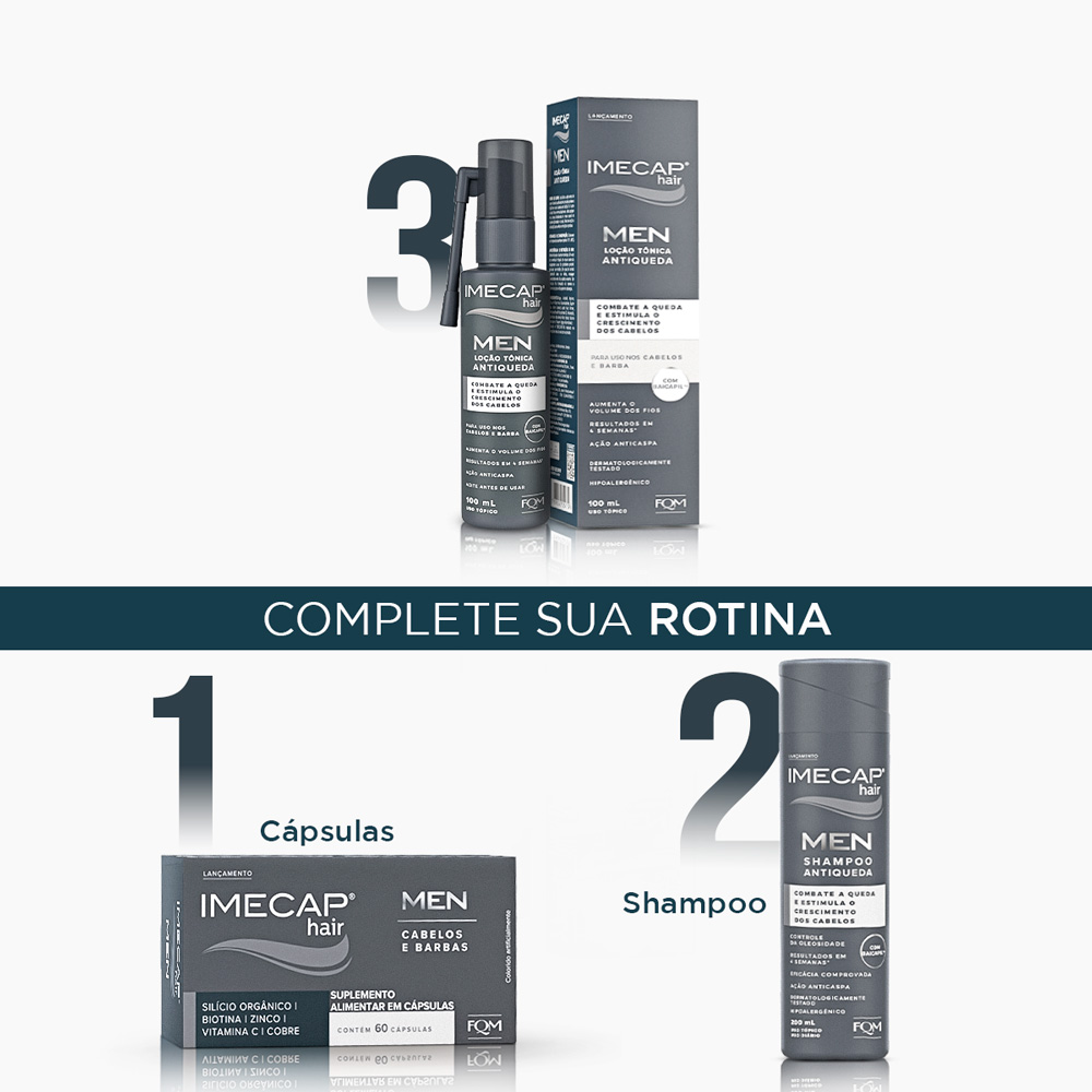 IMECAP HAIR MEN LO&Ccedil;&Atilde;O