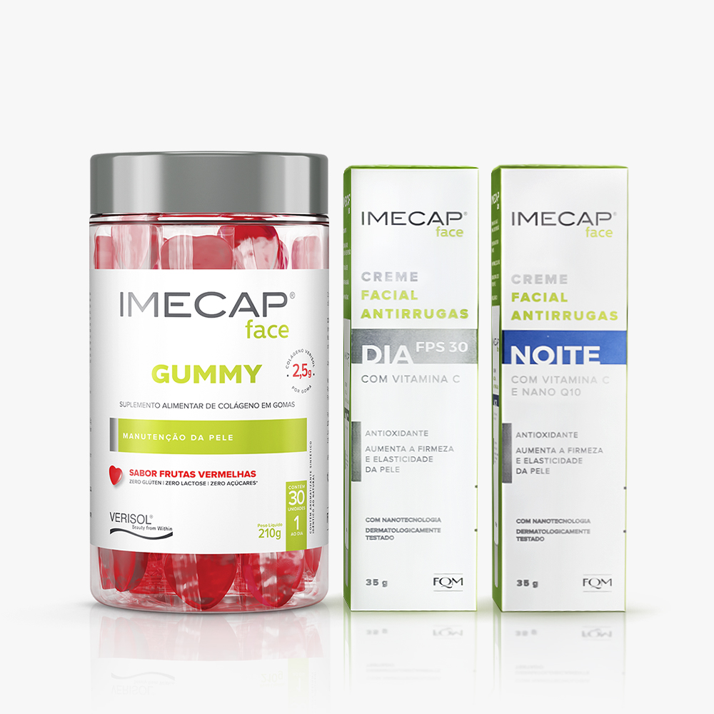 KIT ROTINA DIA E NOITE + COL&Aacute;GENO EM GUMMY
