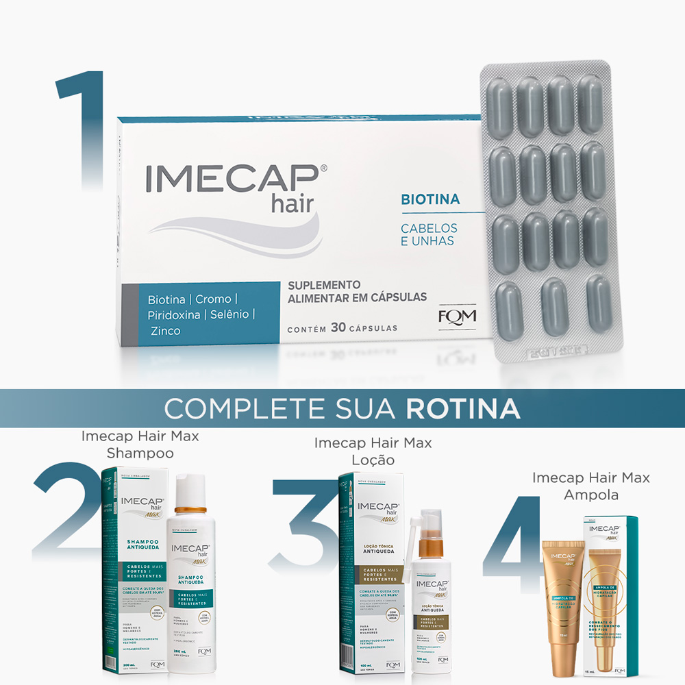 IMECAP HAIR C&Aacute;PSULAS