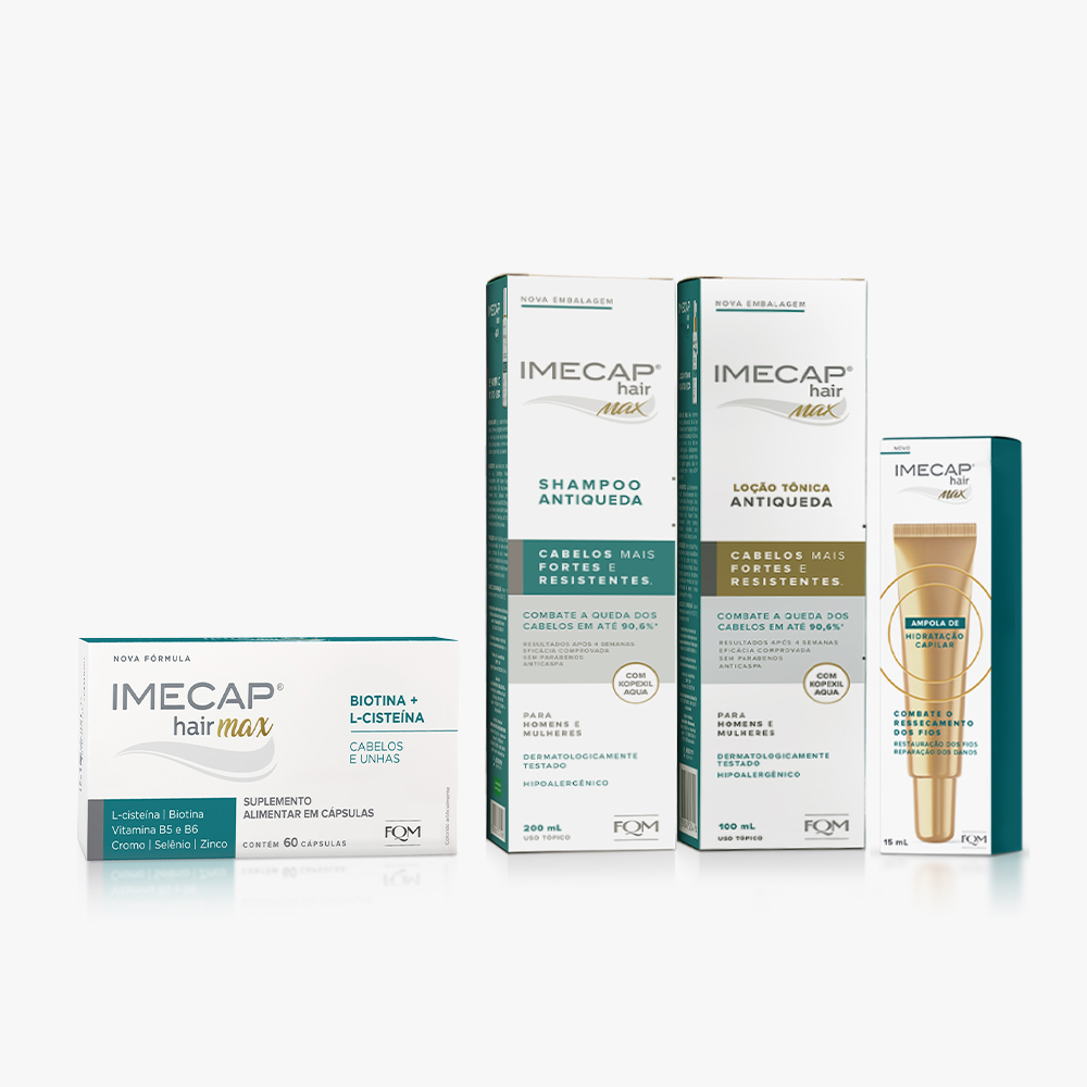 KIT TRIO HAIR MAX + HIDRATA&Ccedil;&Atilde;O